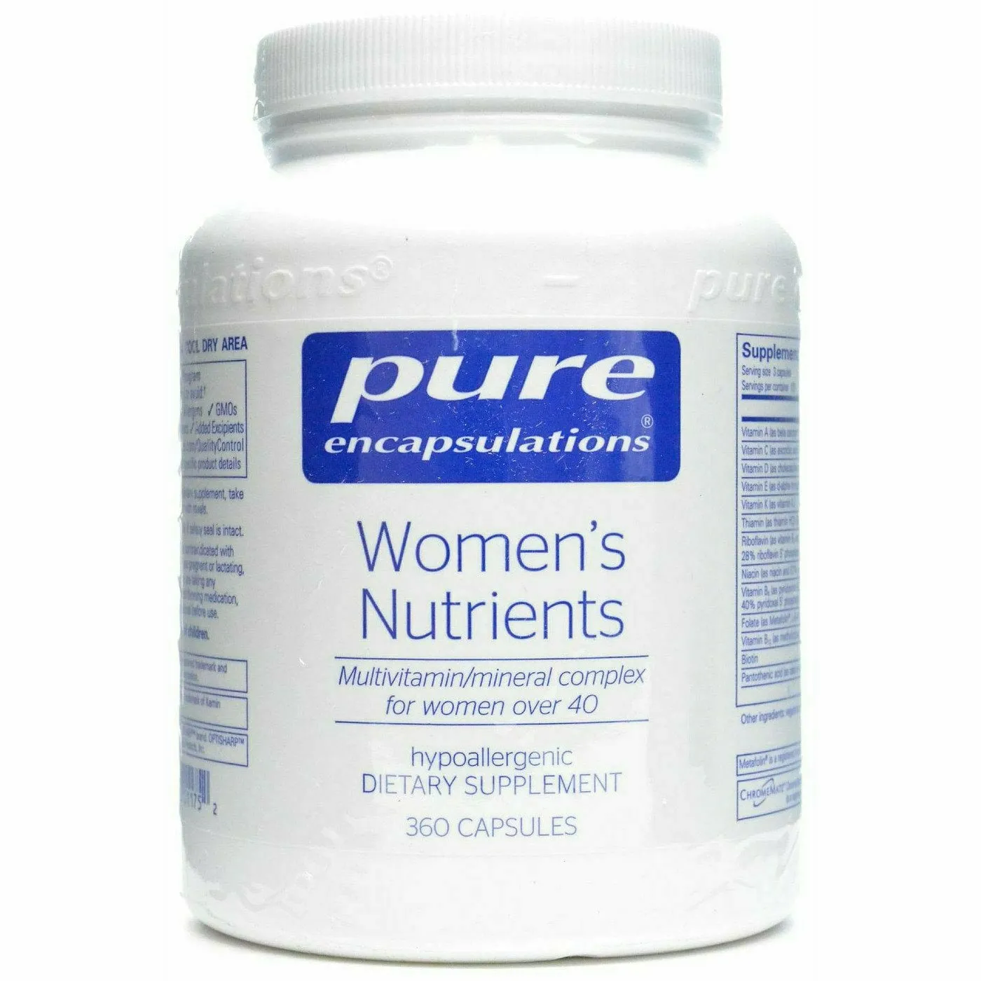 Women's Nutrients by Pure Encapsulations