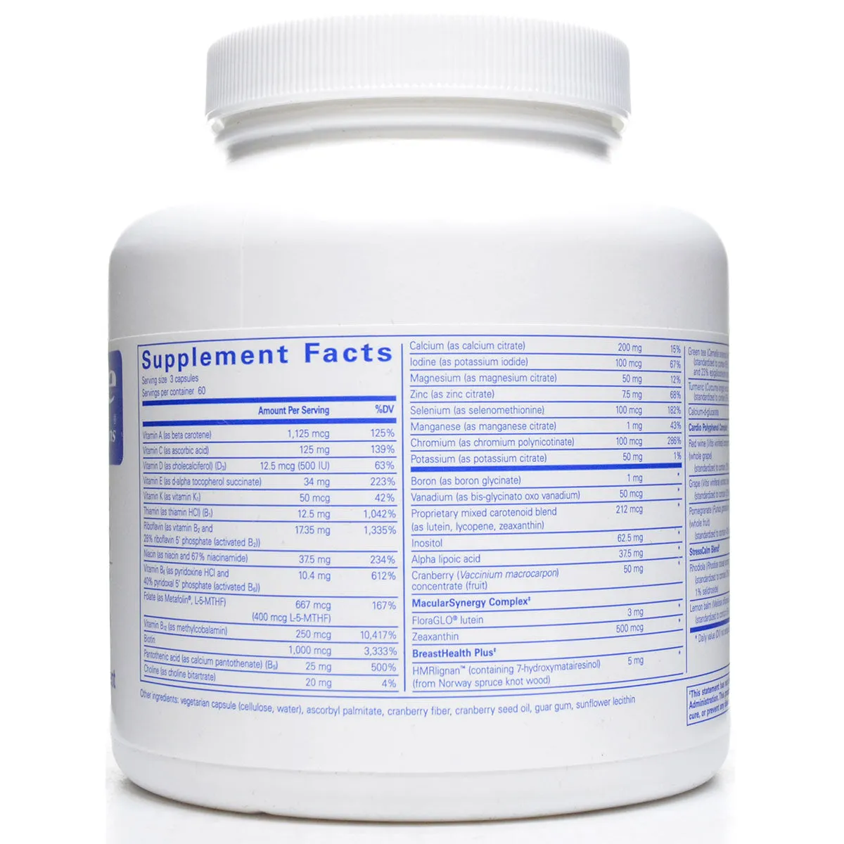 Women's Nutrients by Pure Encapsulations