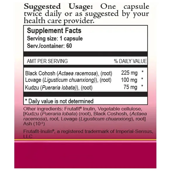 Women's Plus 60 Capsules by True Botanica