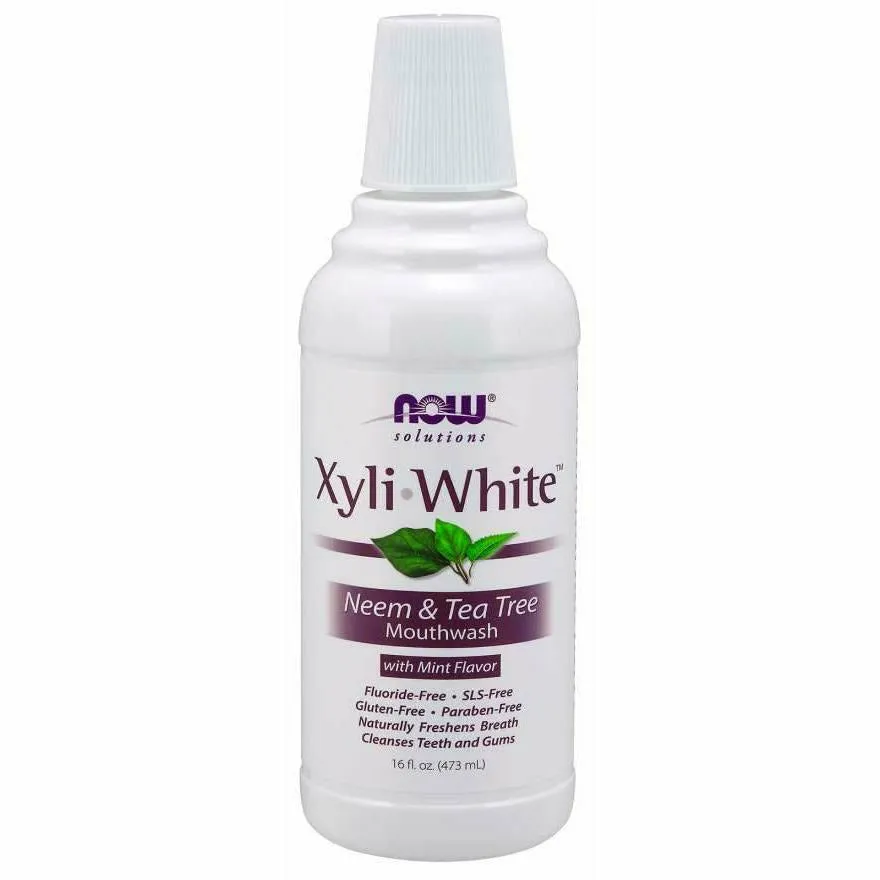 Xyliwhite Neem & Tea Tree Mouthwash 16oz By Now