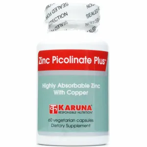 Zinc Picolinate Plus 60 capsules by Karuna