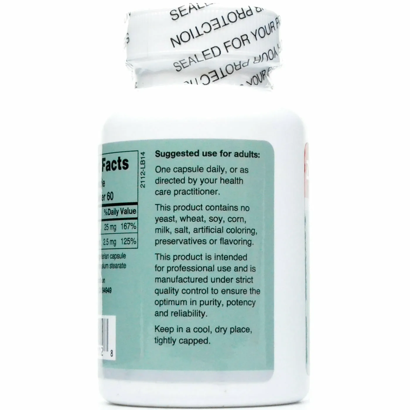 Zinc Picolinate Plus 60 capsules by Karuna