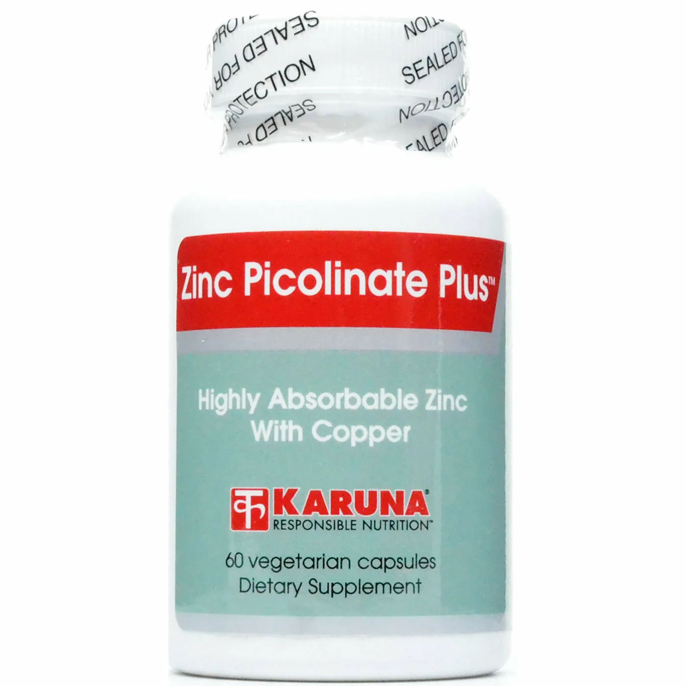 Zinc Picolinate Plus 60 capsules by Karuna